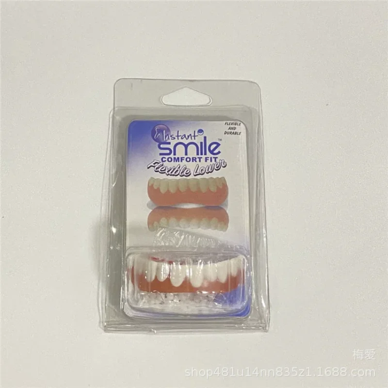 Teeth Whitening For Braces - Silicone Upper Lower Veneers, Fake Teeth,