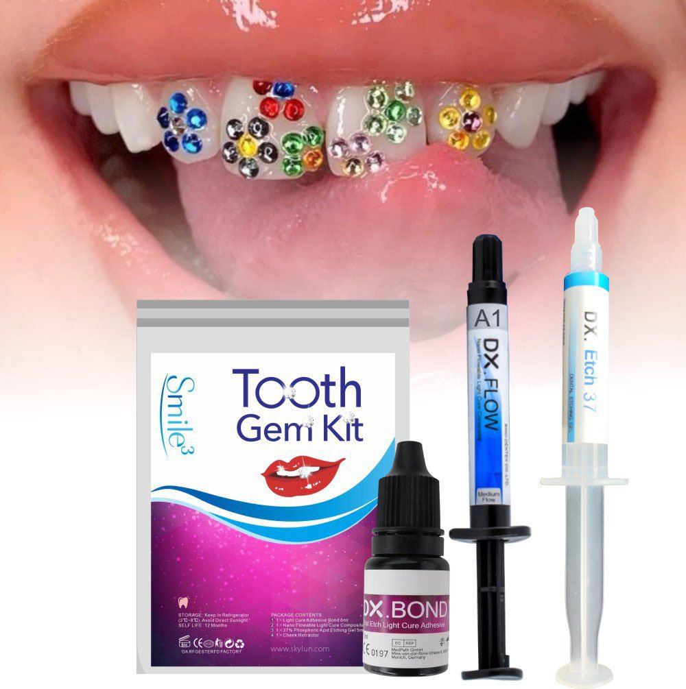 Teeth Whitening Near Me - HOT Tooth Gem Kit Teeth Decorations