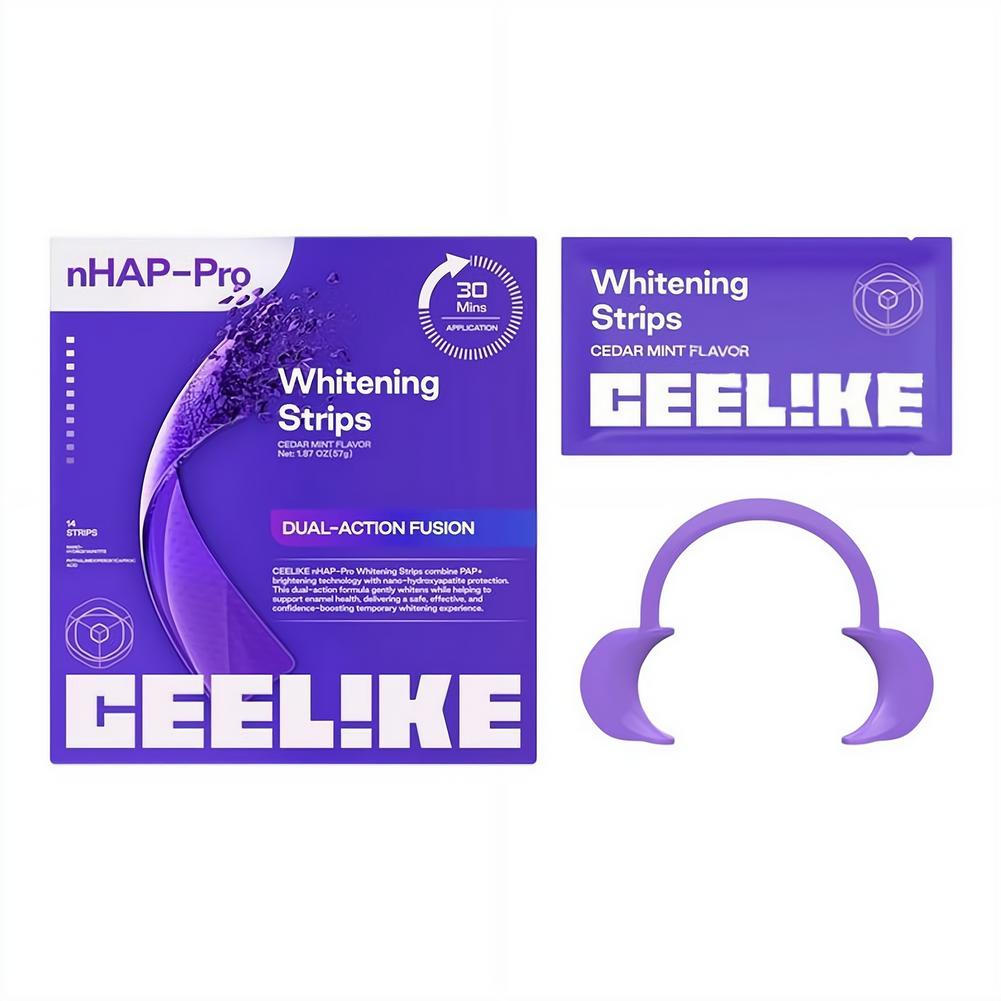 Teeth Whitening Street - Purple Teeth Whitening Strip No Sensitive