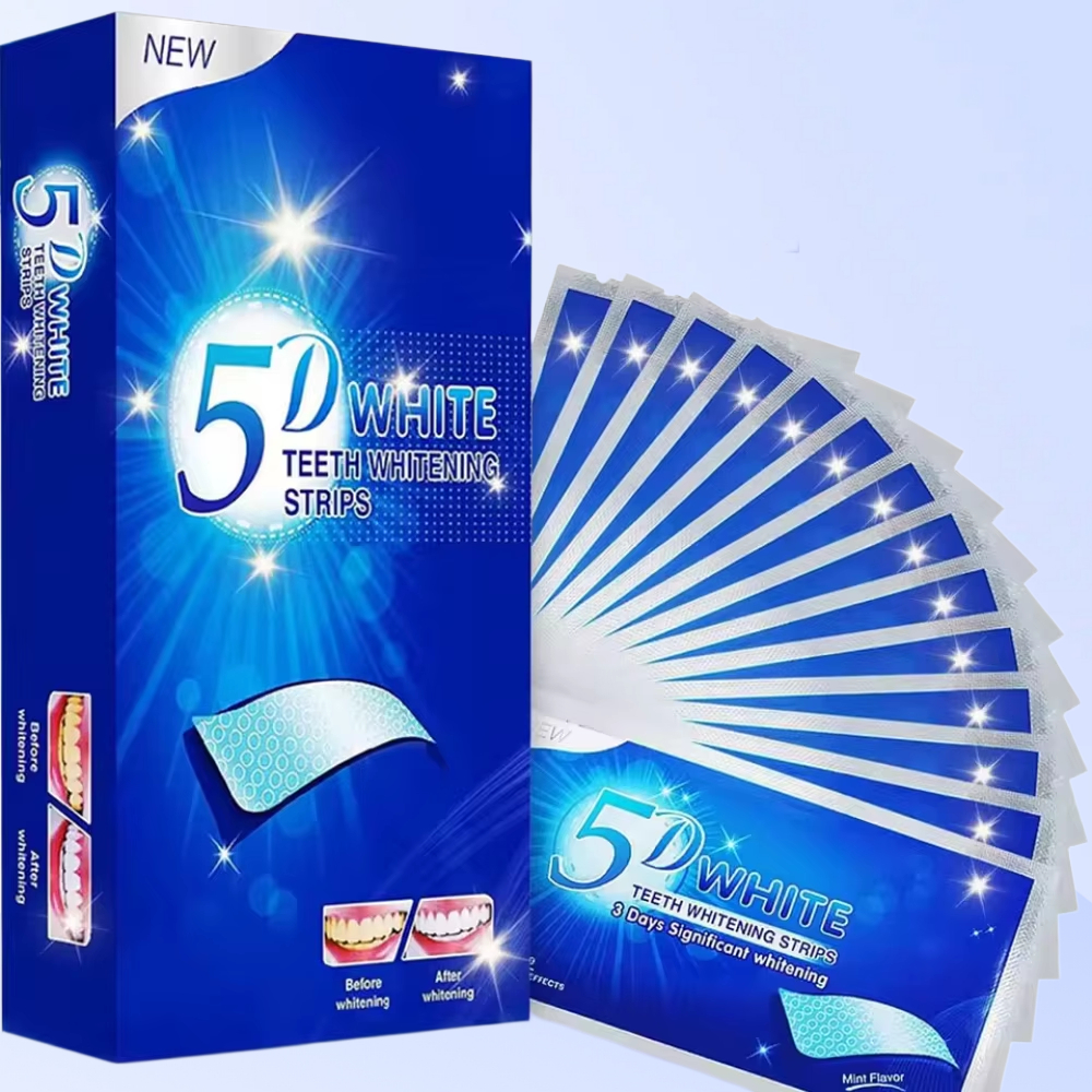 Teeth Whitening Street - 3D/5D/9D Teeth Whitening Strips White Tooth
