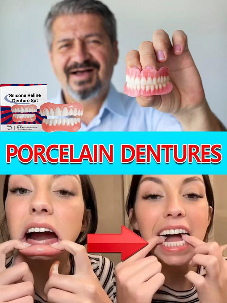Teeth Whitening For Braces - False Teeth Silicone Upper Lower Veneers