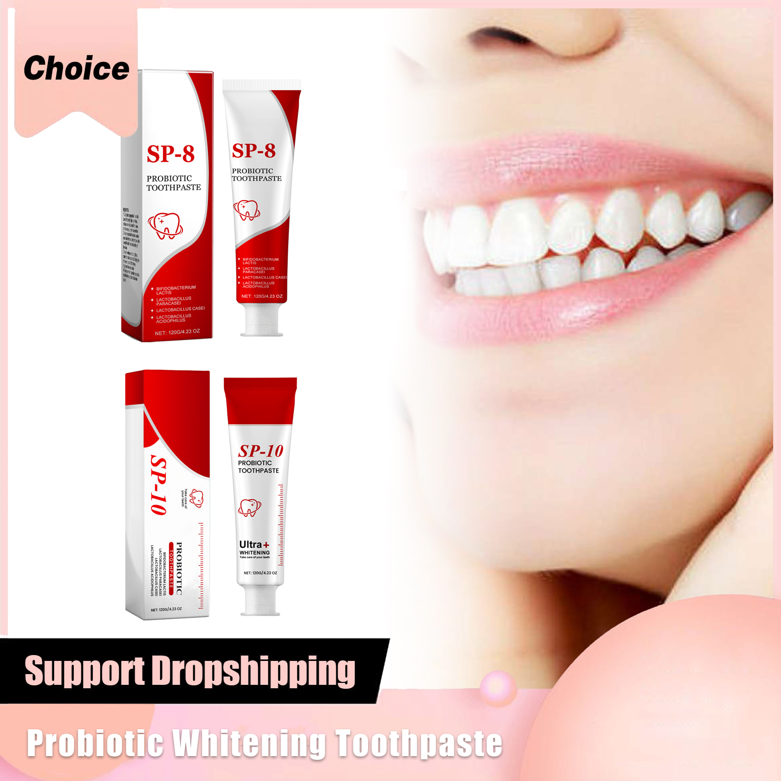 Remineralizing Toothpaste - Sp 10 Probiotic Whitening Toothpaste Removes