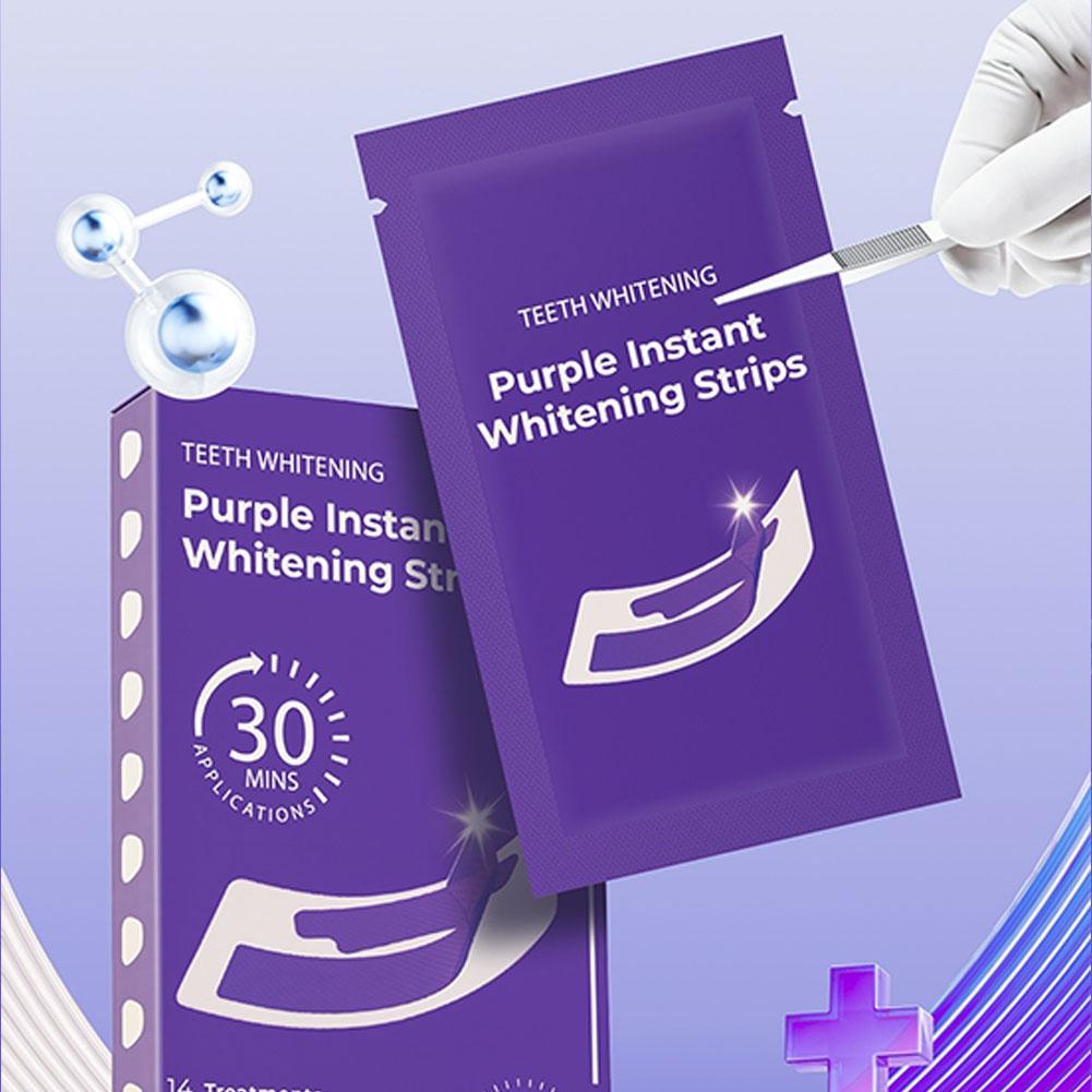 Teeth Whitening Street - V34 Teeth Whitening Strips - Enamel