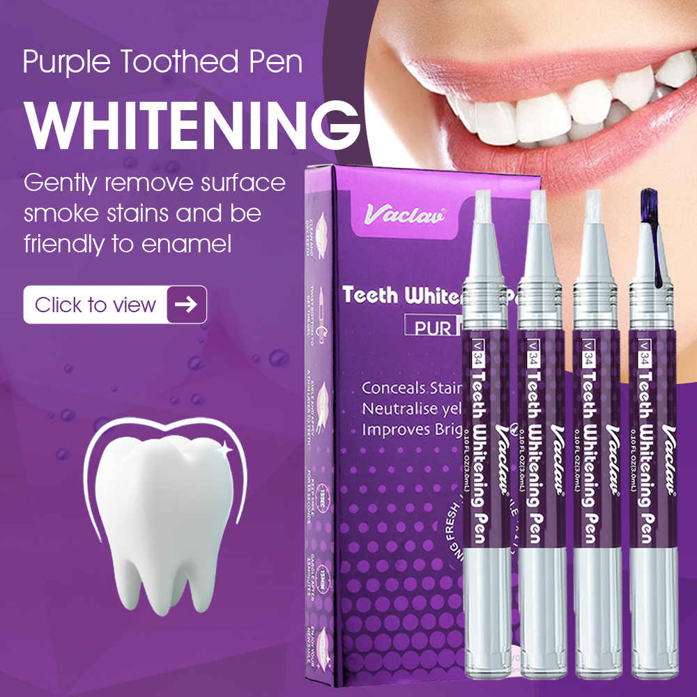 Teeth Whitening Near Me - Vaclav V34 Purple teeth whitening gel