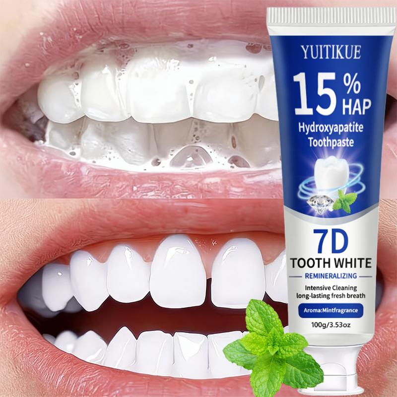 YUITIKUE 15% HAP Hydroxyapatit - Remineralizing Toothpaste recension och pris
