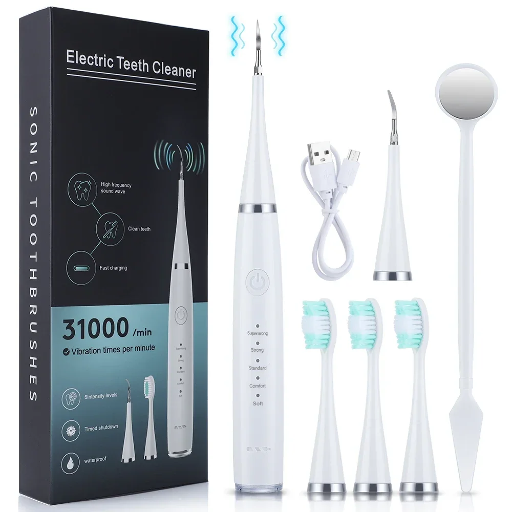 Ultrasonic scaler for teeth cl - Electric Toothbrush Sonic recension och pris