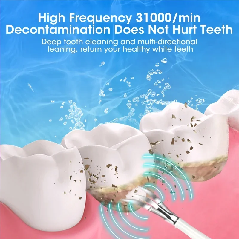 Ultrasonic scaler for teeth cl - Electric Toothbrush Sonic recension och pris