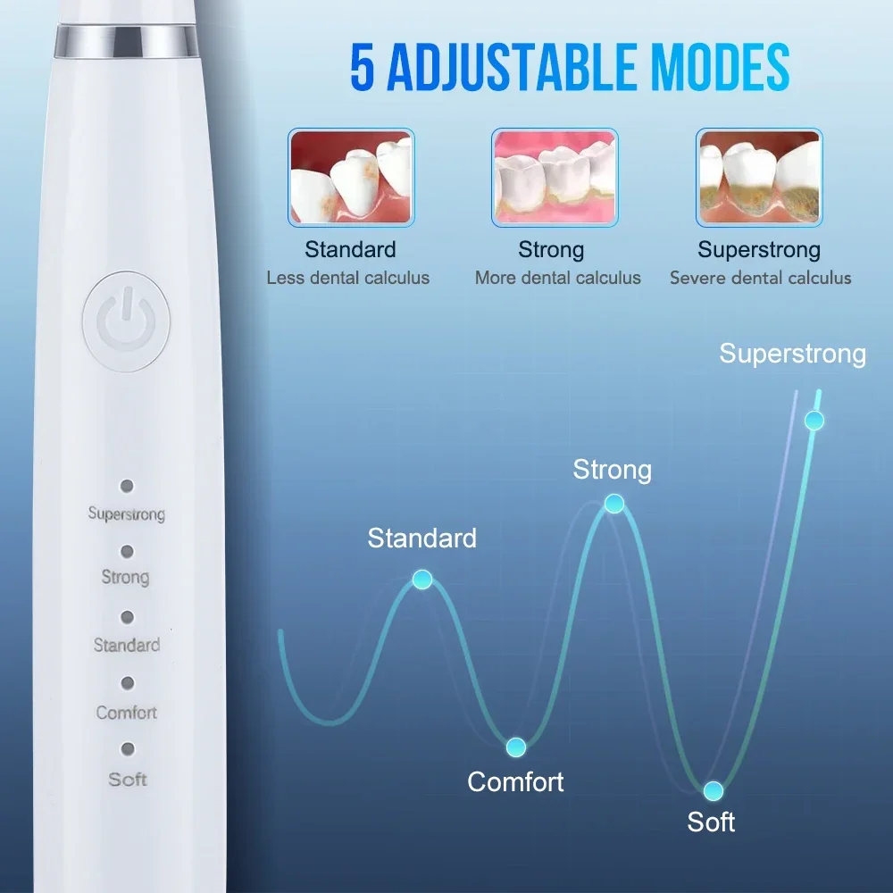Ultrasonic scaler for teeth cl - Electric Toothbrush Sonic recension och pris