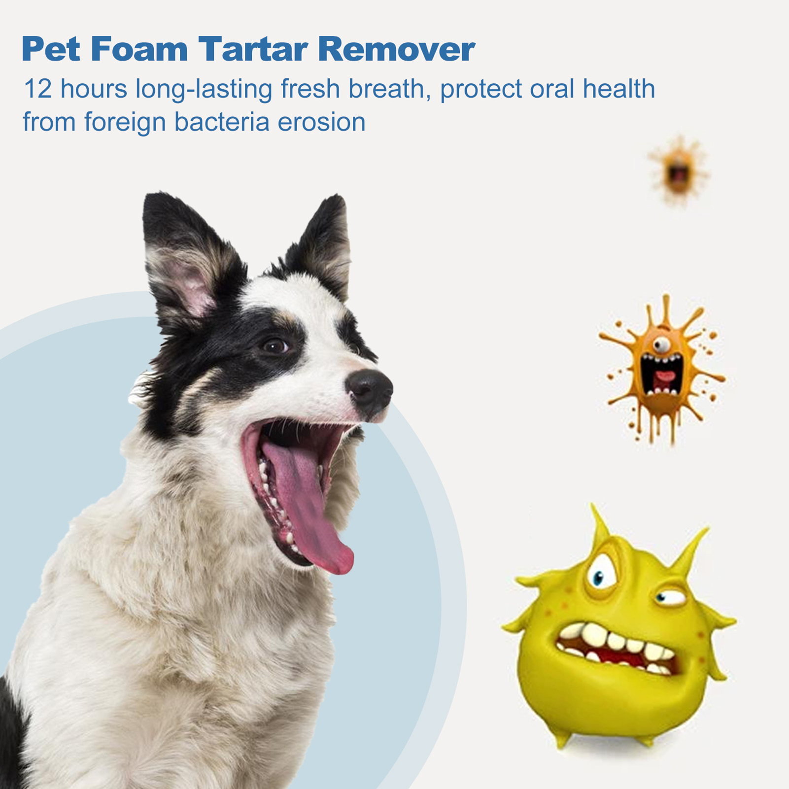 60ml Pets Oral Care Foam Gentl - Teeth Whitening Foam recension och pris