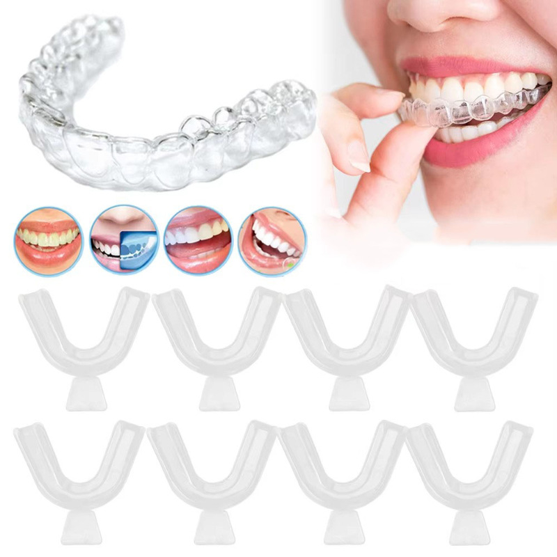 1/3/6pairs Silicone Mouth Guar - Teeth Whitening For Trays recension och pris