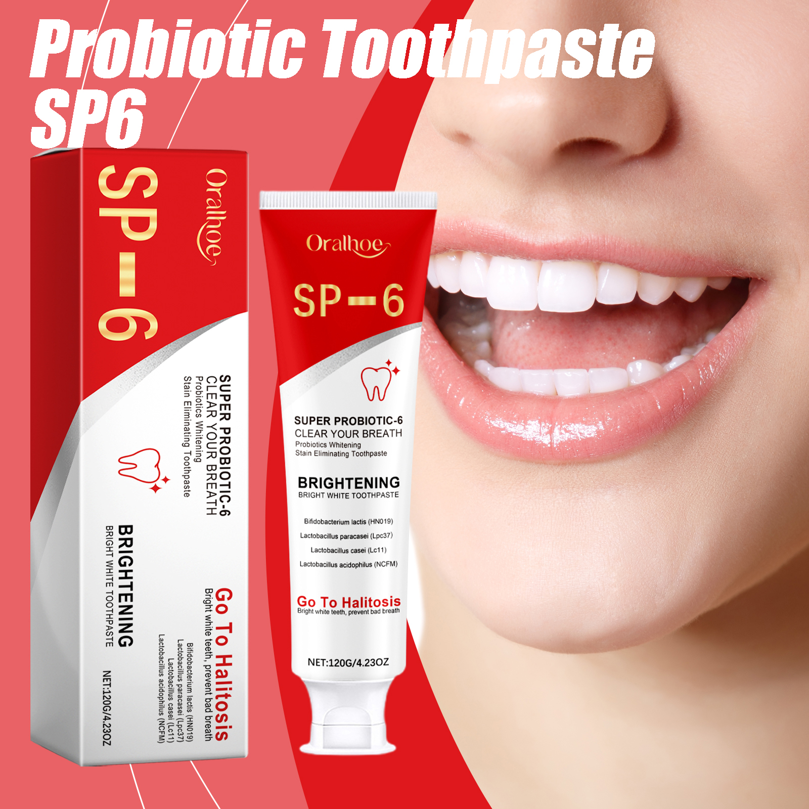 Sp6 Probiotic Toothpaste Deep  - Remineralizing Toothpaste recension och pris