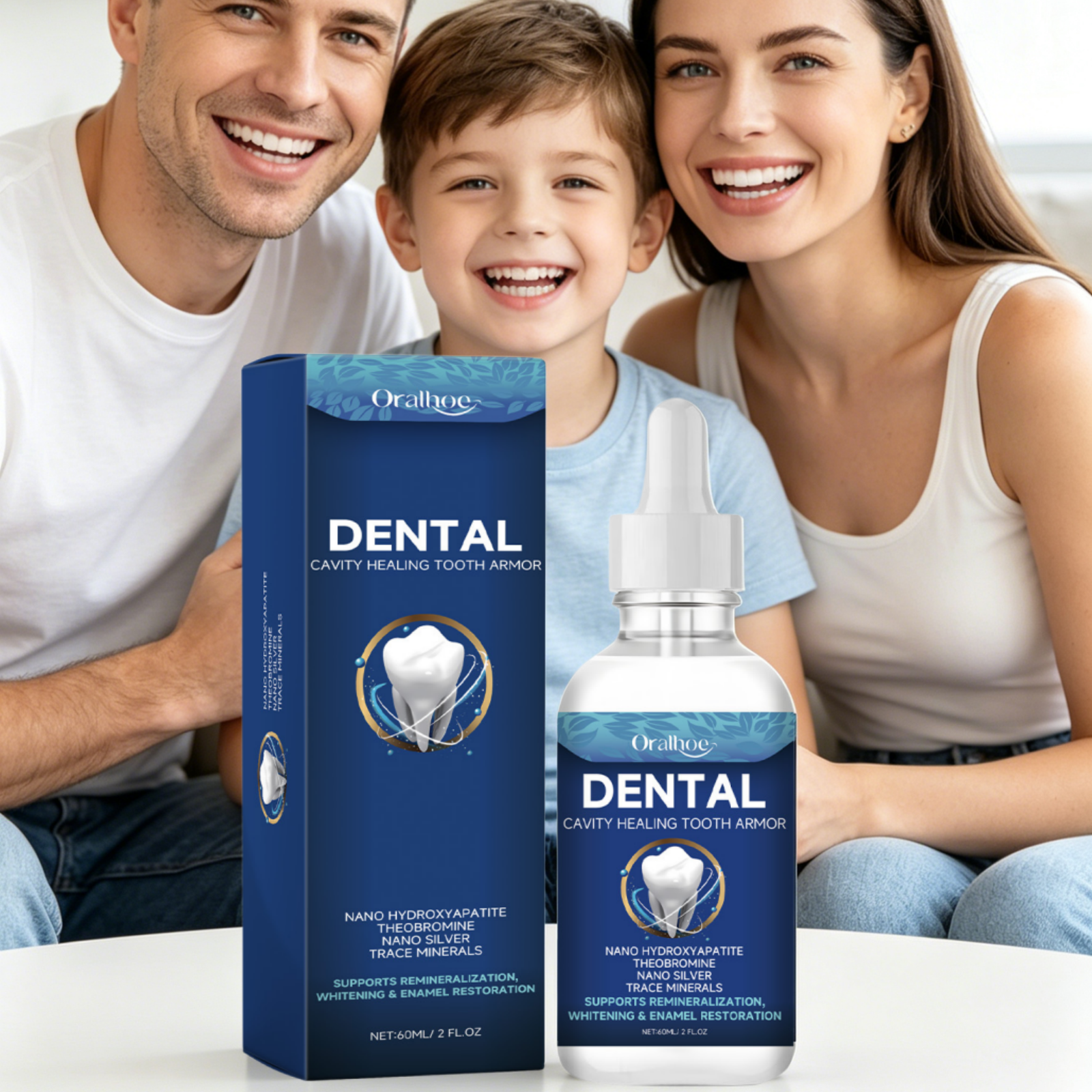 Oralhoe Dental Care Serum Teet - Remineralizing Toothpaste recension och pris