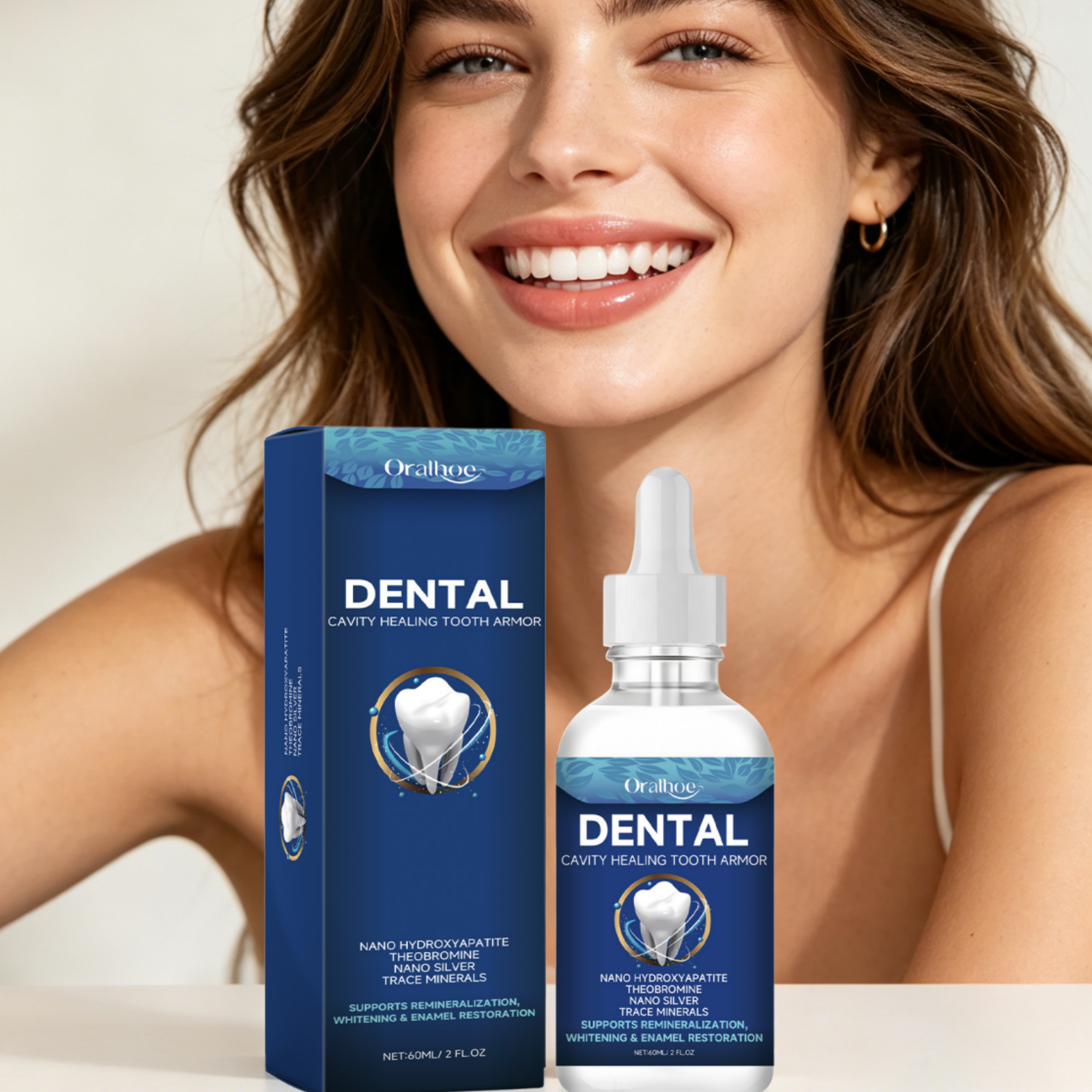 Oralhoe Dental Care Serum Teet - Remineralizing Toothpaste recension och pris