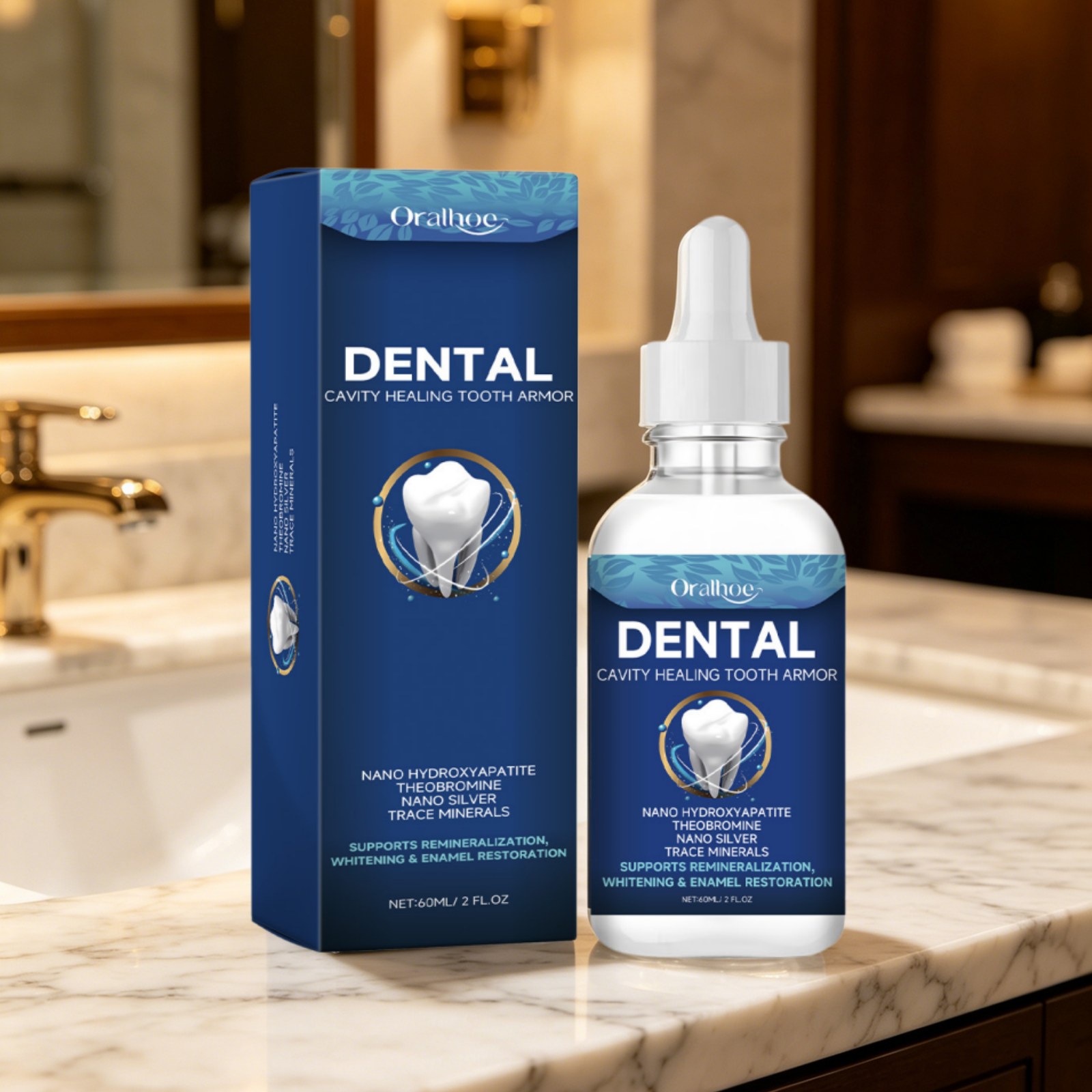Oralhoe Dental Care Serum Teet - Remineralizing Toothpaste recension och pris