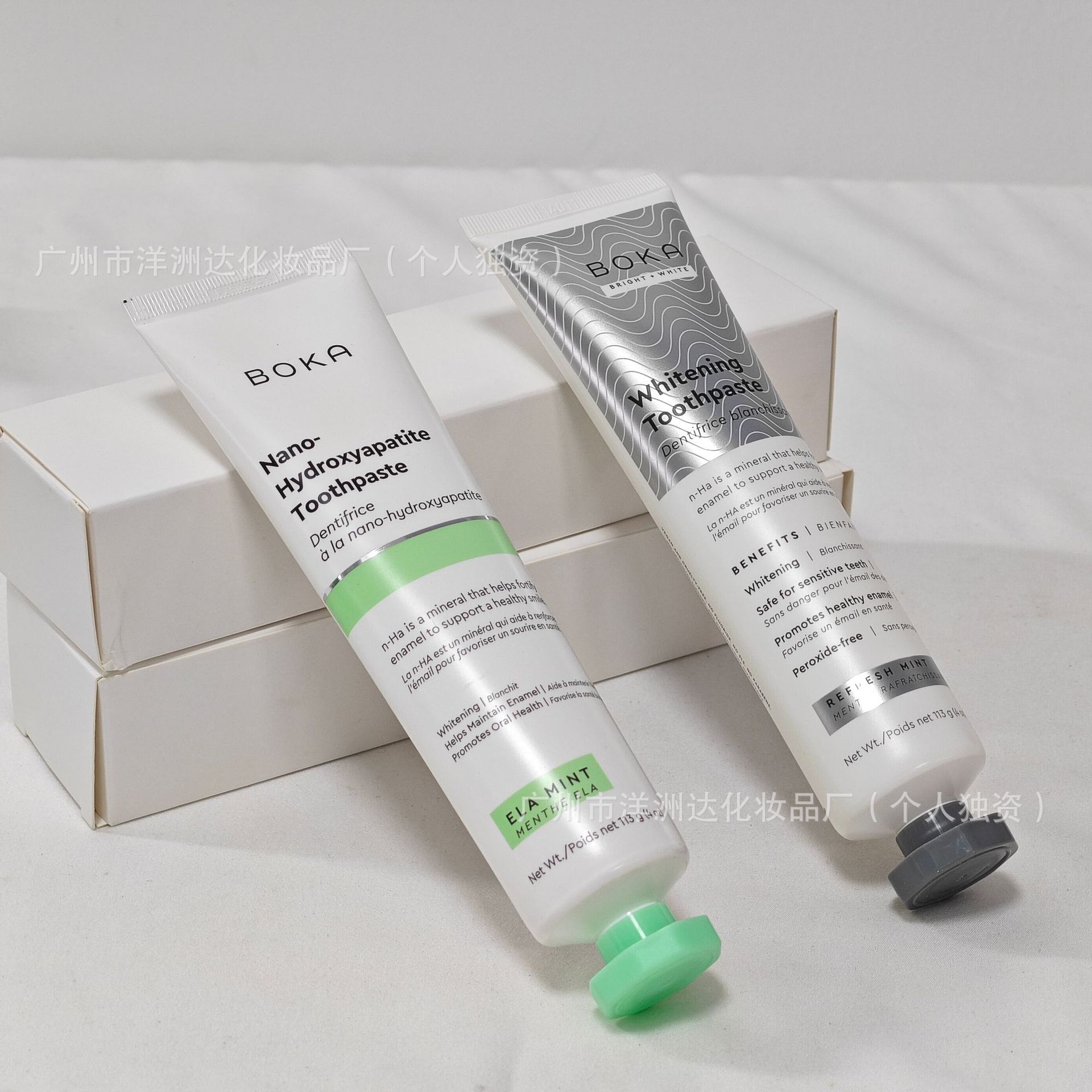 BOKA fluoride-free mint toothp - Remineralizing Toothpaste recension och pris