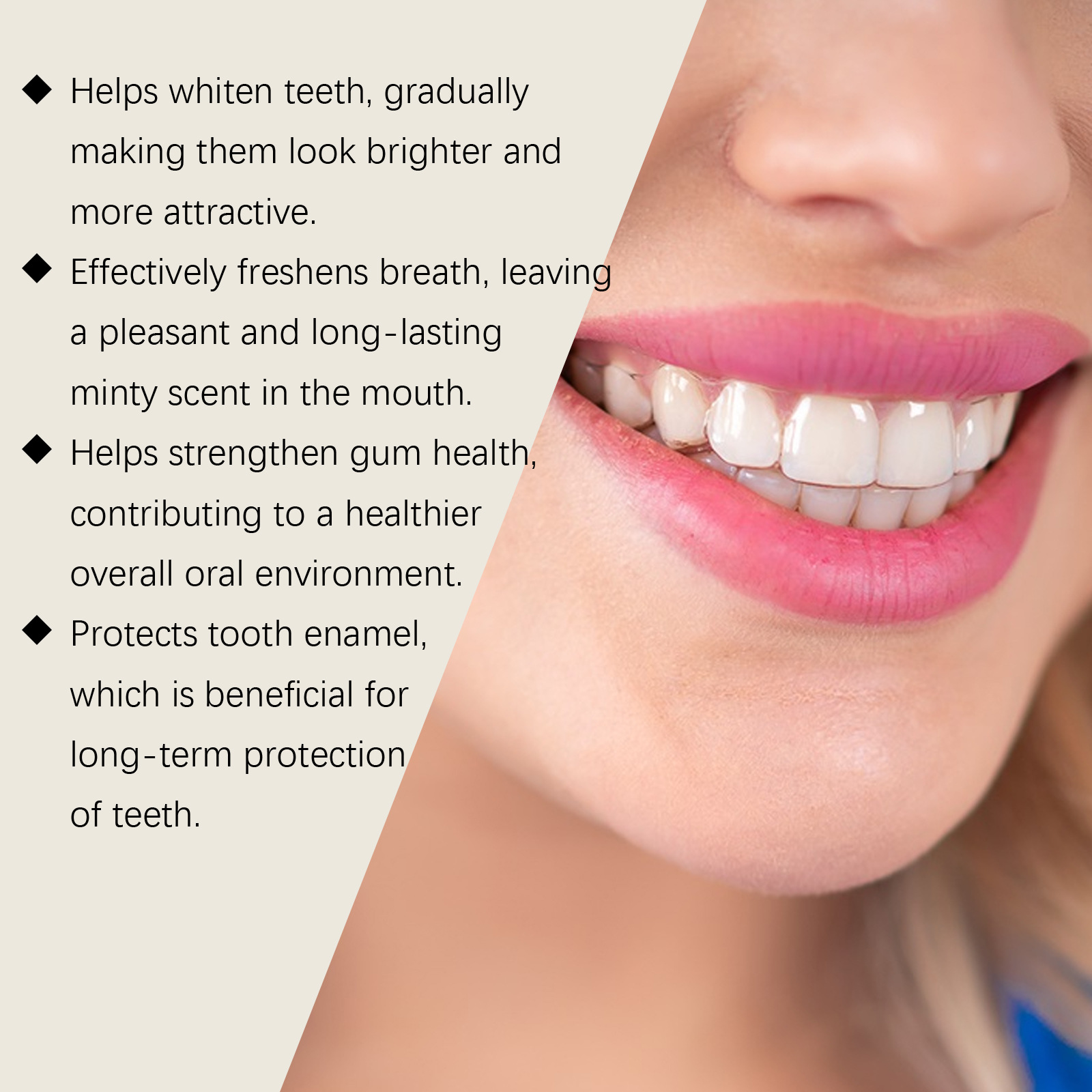 Teeth Refresh Toothpaste White - Remineralizing Toothpaste recension och pris