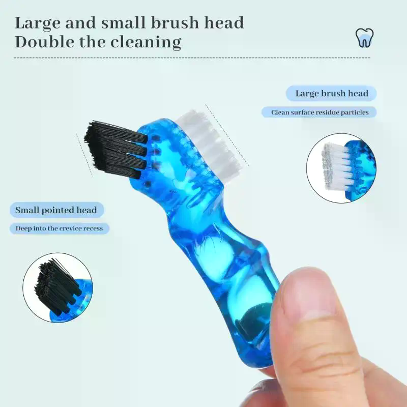 1Pcs Mini Denture Cleaning Bru - Teeth Whitening For Braces recension och pris