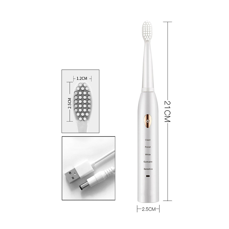 Electric Toothbrush 5-gear Mod - Electric Toothbrush Sonic recension och pris