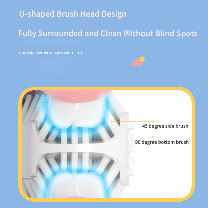 U Shaped Sonic Electric Toothb - Teeth Whitening With Blue Light recension och pris