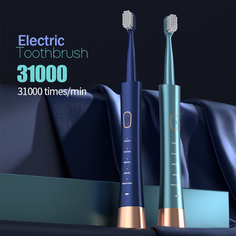 Jianpai Adult Male and Female  - Electric Toothbrush Sonic recension och pris