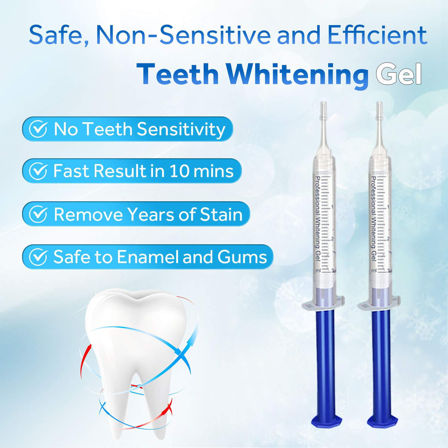 Teeth Whitening Gel Refill Syr - Teeth Whitening Near Me recension och pris