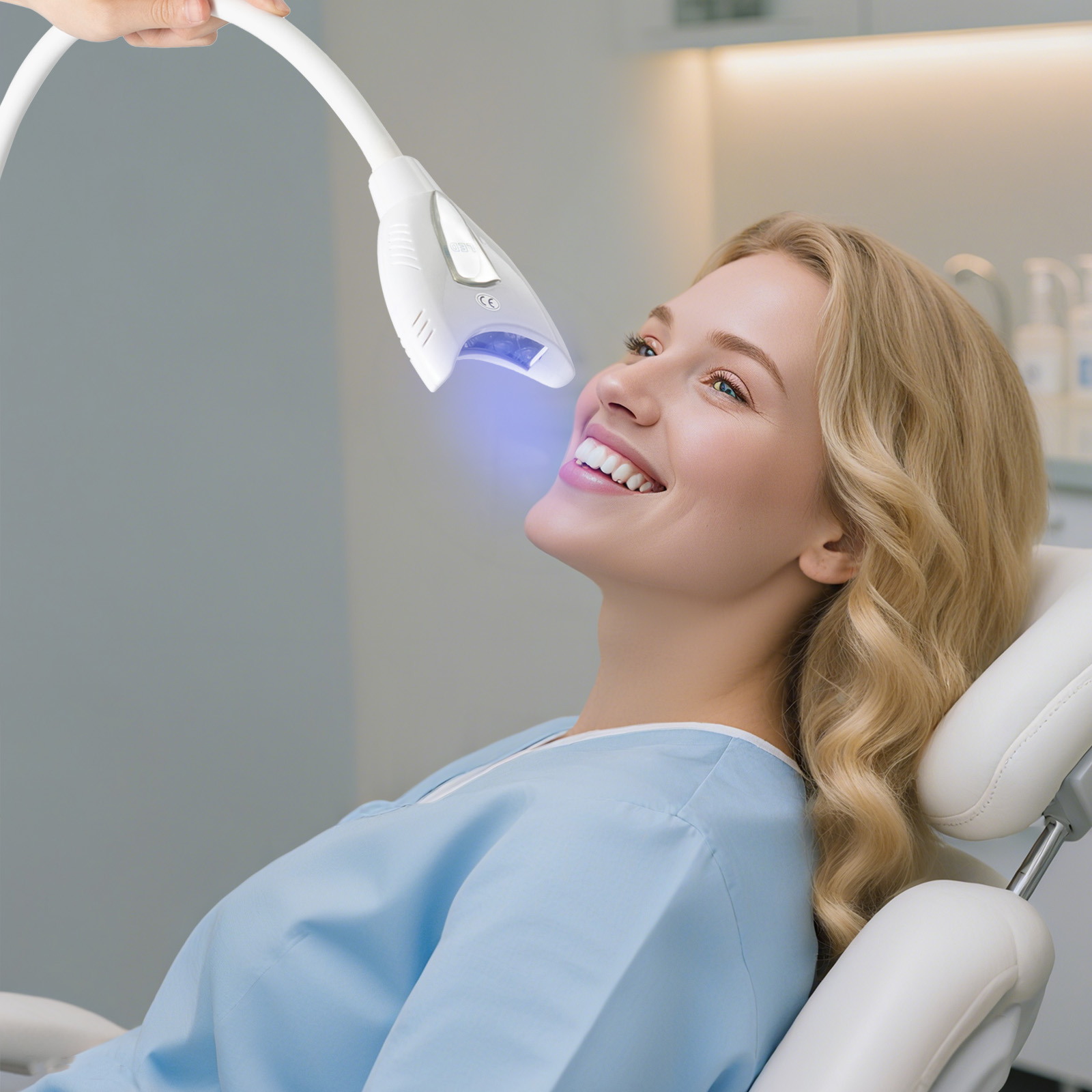 LED Teeth Whitening Lamp 2000m - Teeth Whitening With Blue Light recension och pris