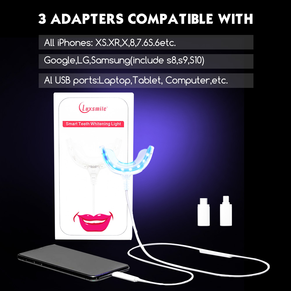 Luxsmile Smart LED Teeth White - Teeth Whitening With Blue Light recension och pris