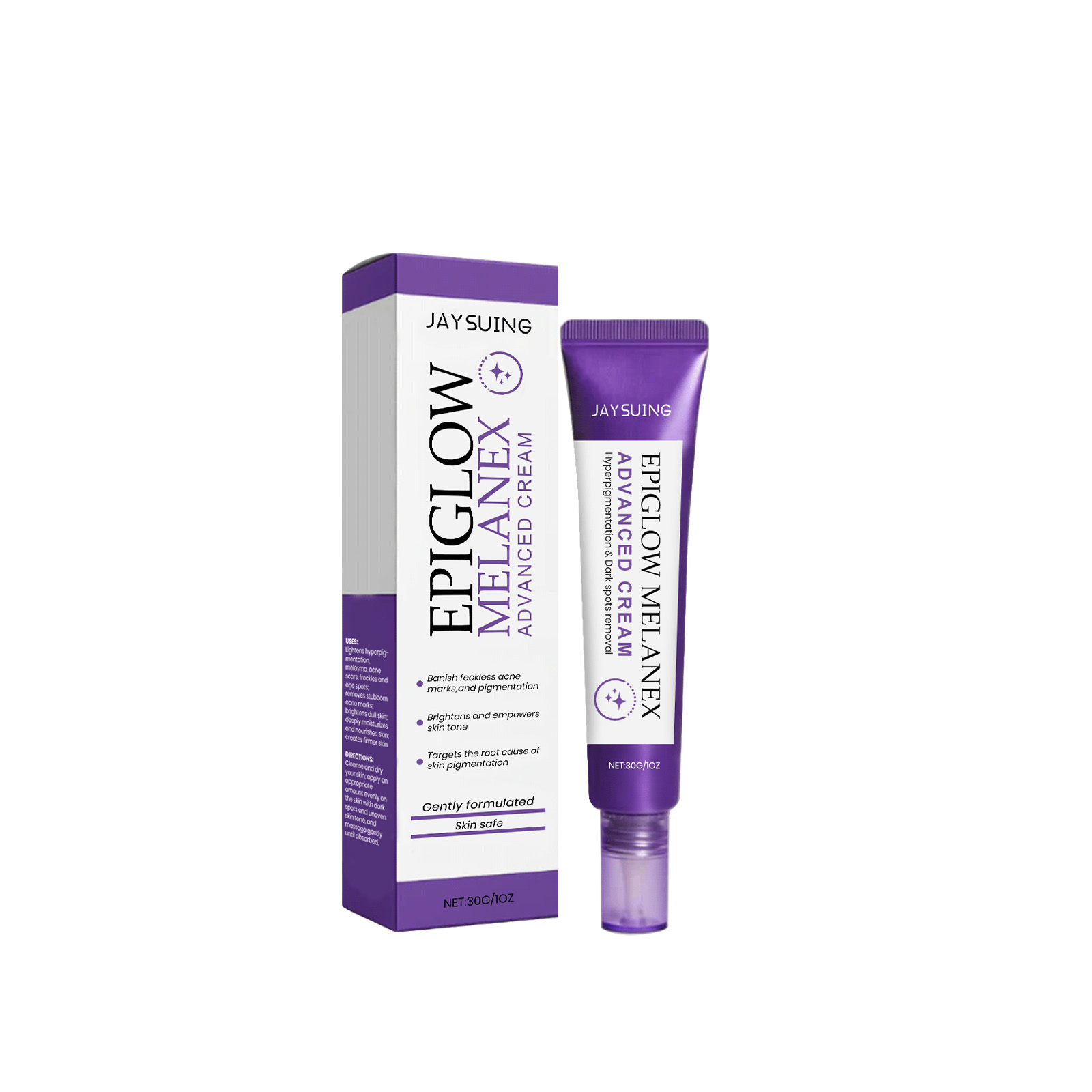 Removing Spots Cream Anti-Agin - Charcoal Whitening Paste recension och pris