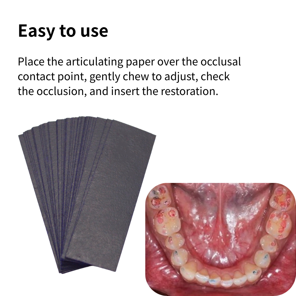 AG 300 Sheets Dental Bite Pape - Teeth Whitening Street recension och pris