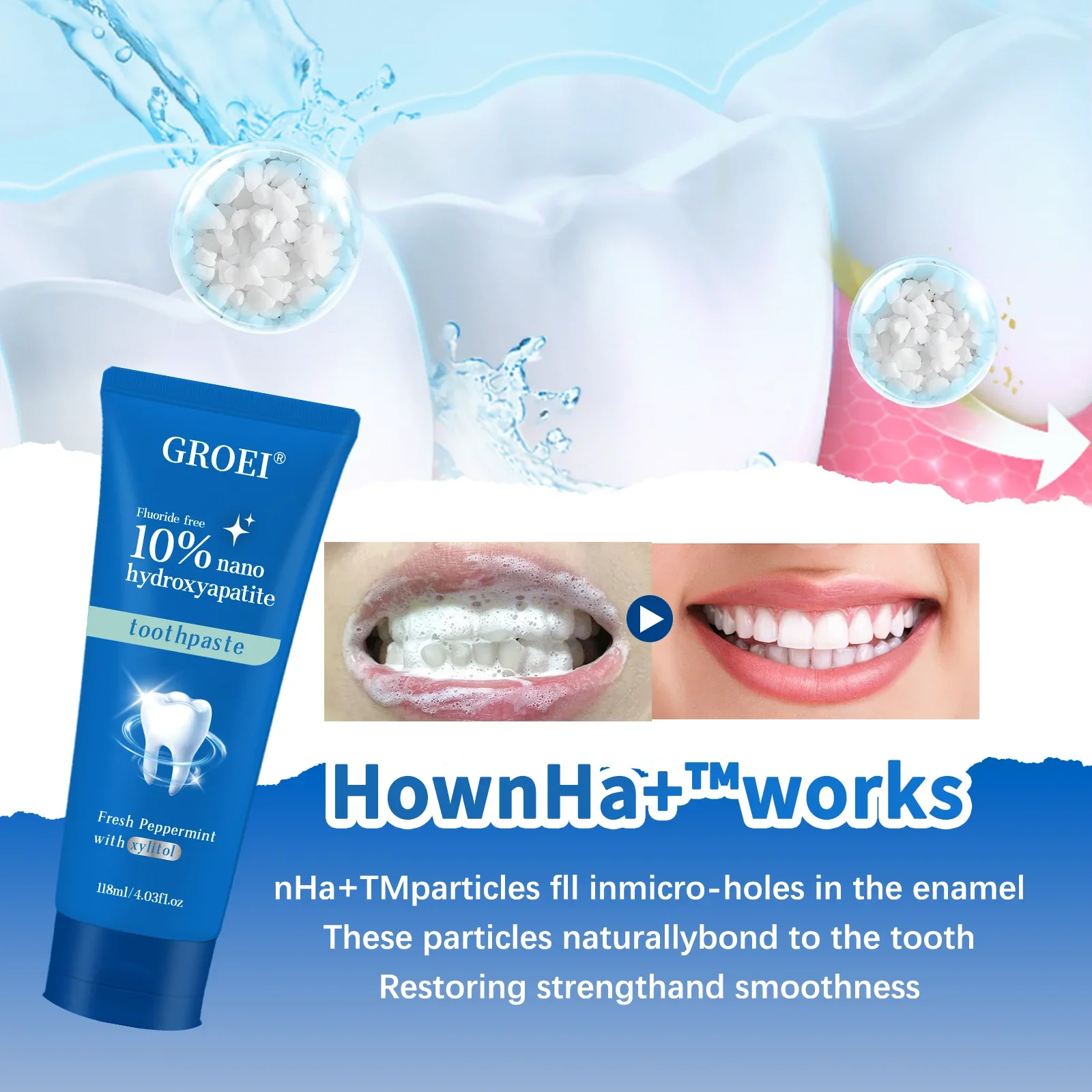 Cavity Prevention Xylitol Toot - Remineralizing Toothpaste recension och pris