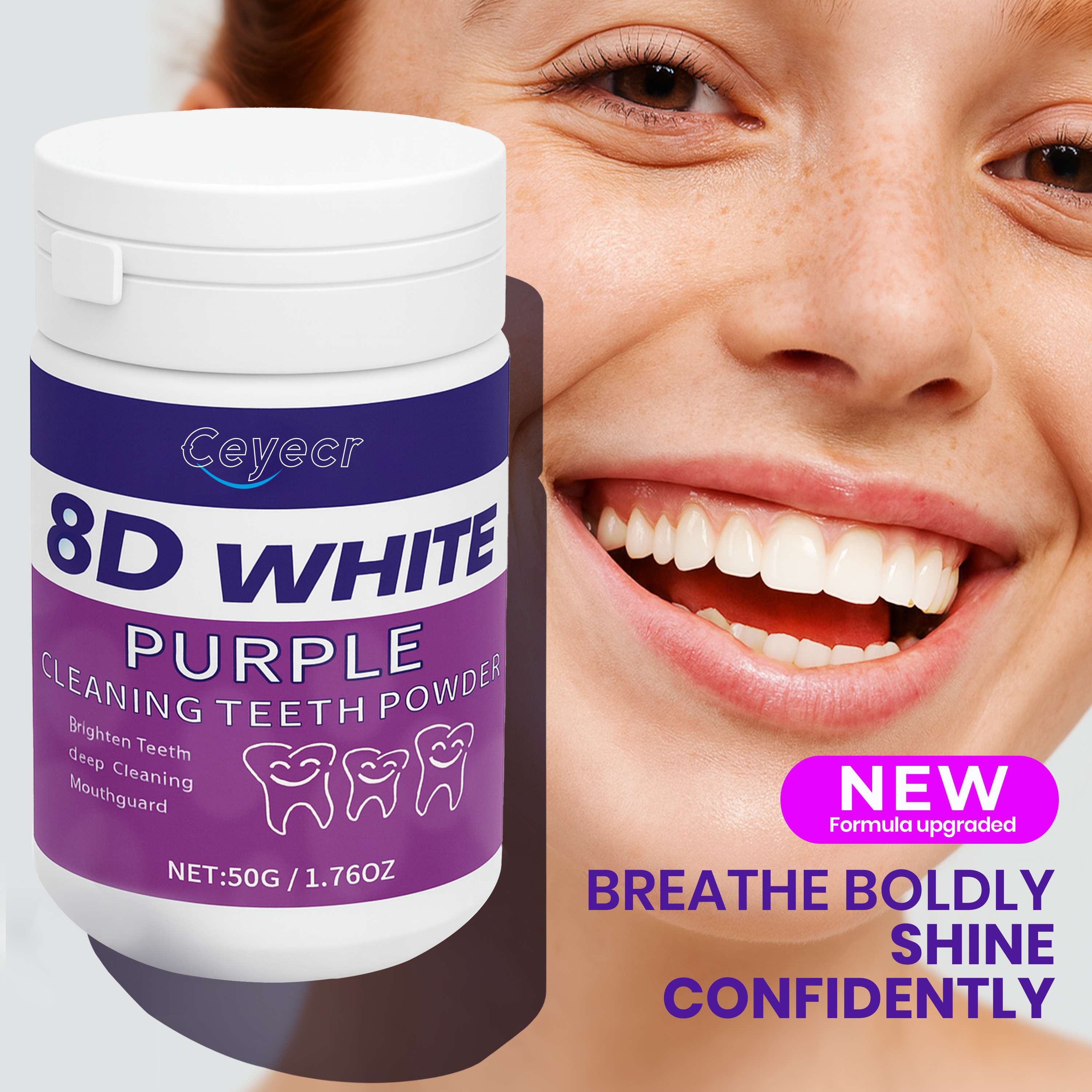 8D white Teeth Whitening Powde - Teeth Whitening Near Me recension och pris
