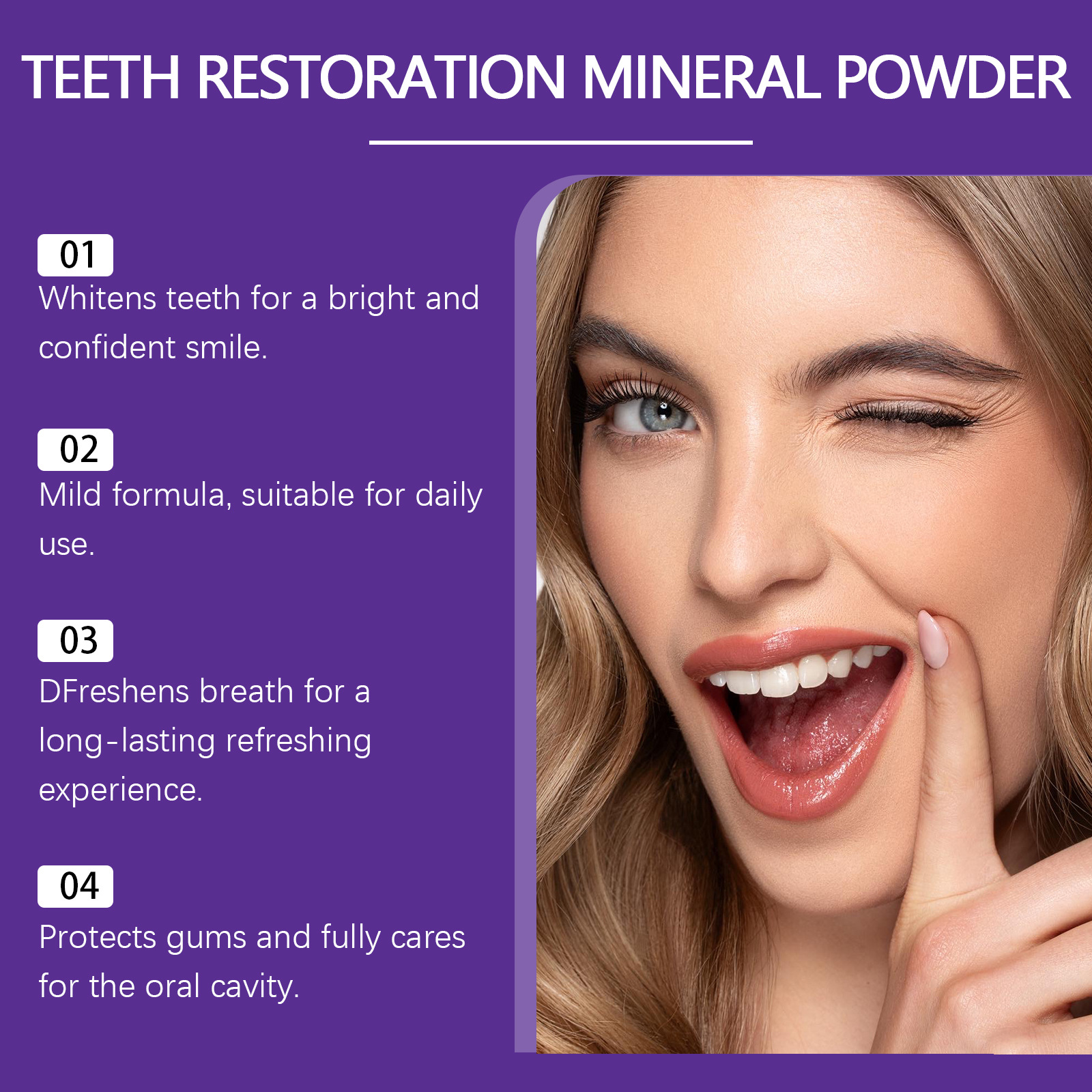 Teeth Restoration Mineral Powd - Teeth Whitening Near Me recension och pris