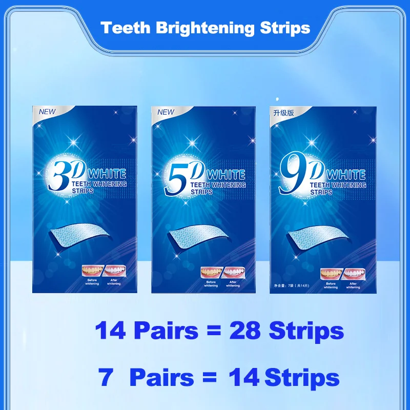 3D/5D/9D Teeth Whitening Strip - Teeth Whitening Street recension och pris