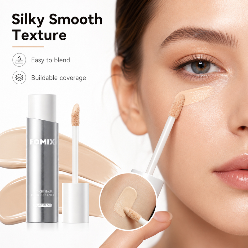 FOMIX Liquid Concealer Full Co - Charcoal Whitening Paste recension och pris