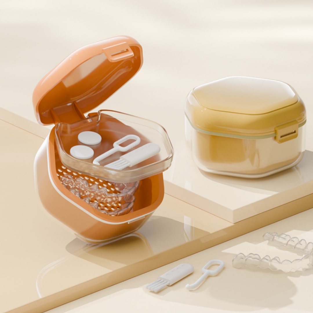 1pcs Portable Denture Soaking  - Teeth Whitening For Braces recension och pris