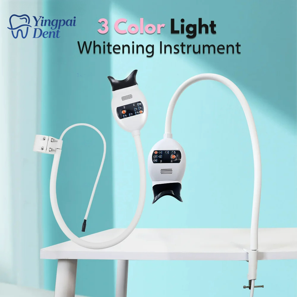 Adjustable 3 Colors LED Teeth  - Teeth Whitening (Bleaching) recension och pris