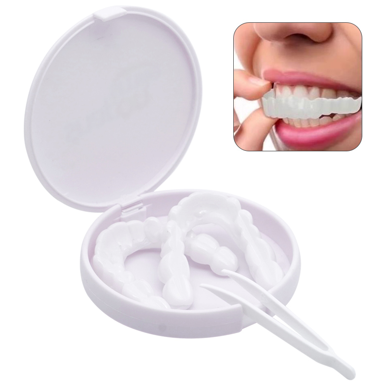 Denture Fake Teeth Kit Whiteni - Teeth Whitening For Braces recension och pris