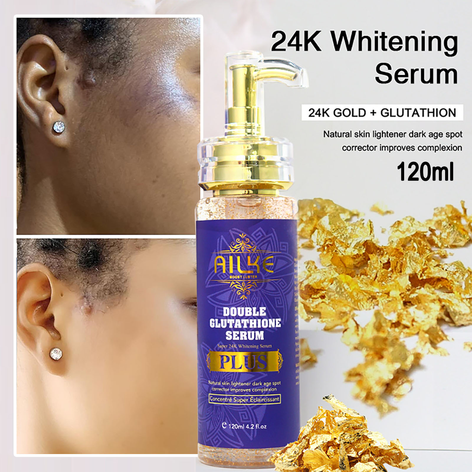 AILKE Glutathione Whitening Cr - Charcoal Whitening Paste recension och pris