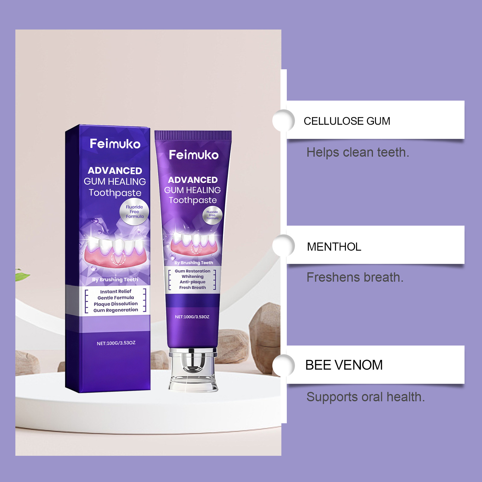 Nano Hydroxyapatite Toothpaste - Remineralizing Toothpaste recension och pris