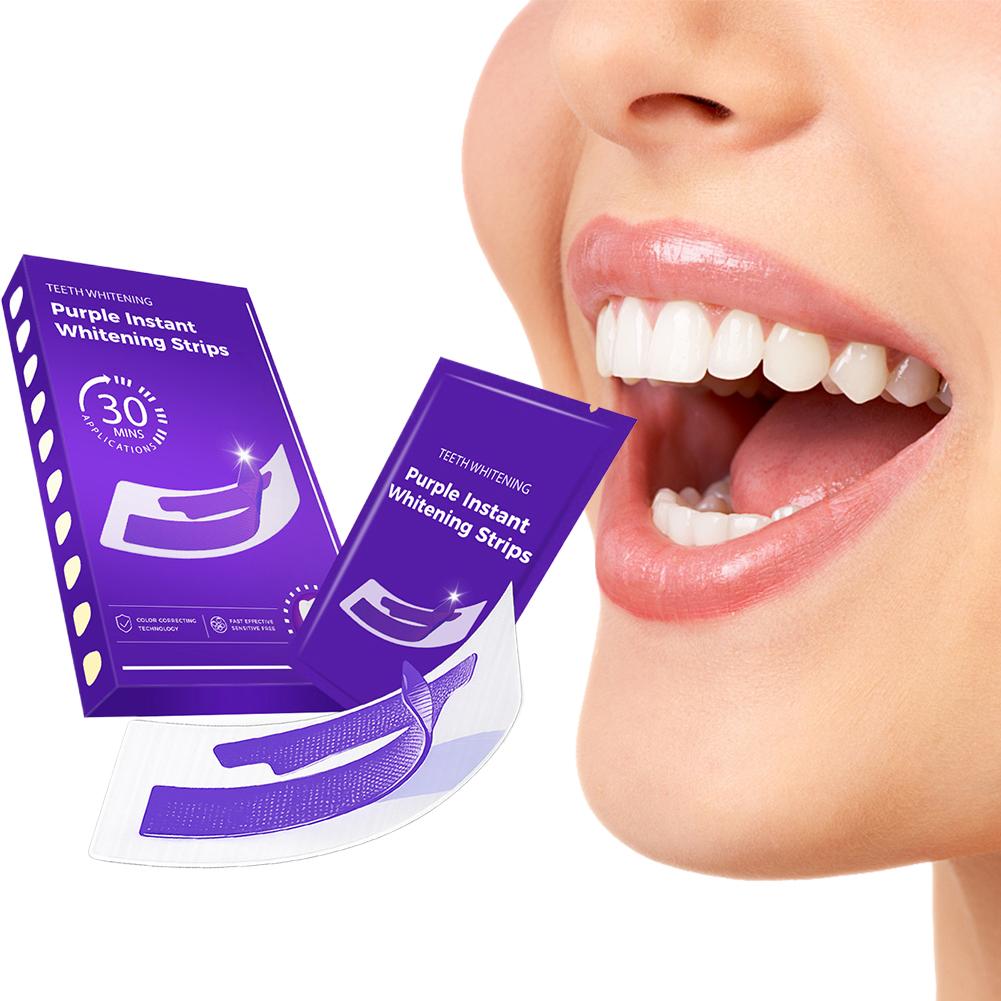42Pairs Purple Teeth Whitening - Teeth Whitening Street recension och pris