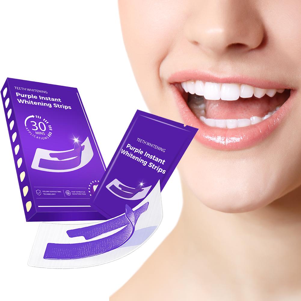 42Pairs Purple Teeth Whitening - Teeth Whitening Street recension och pris