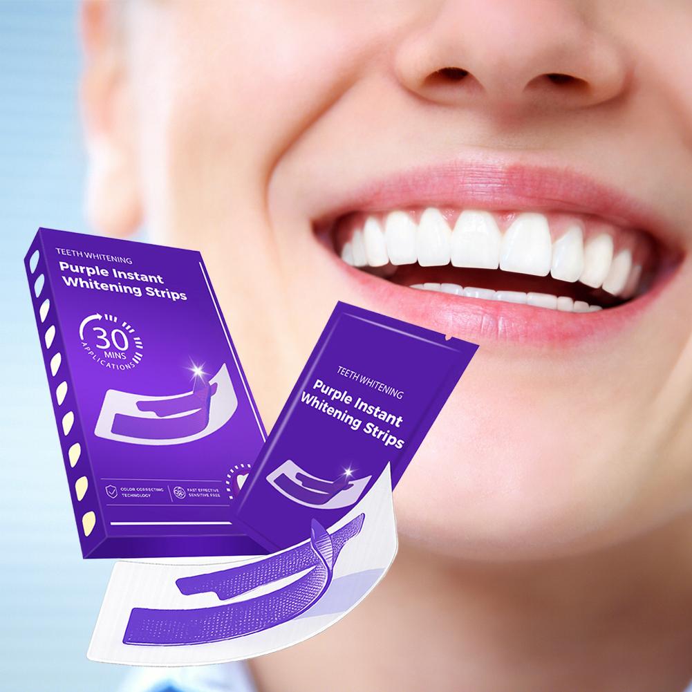 42Pairs Purple Teeth Whitening - Teeth Whitening Street recension och pris