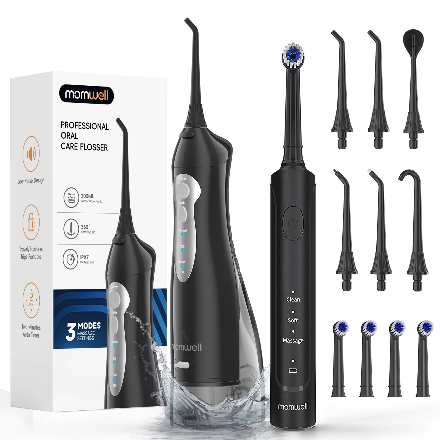 Portable Water Flosser Teethfo - Teeth Whitening With Braces recension och pris