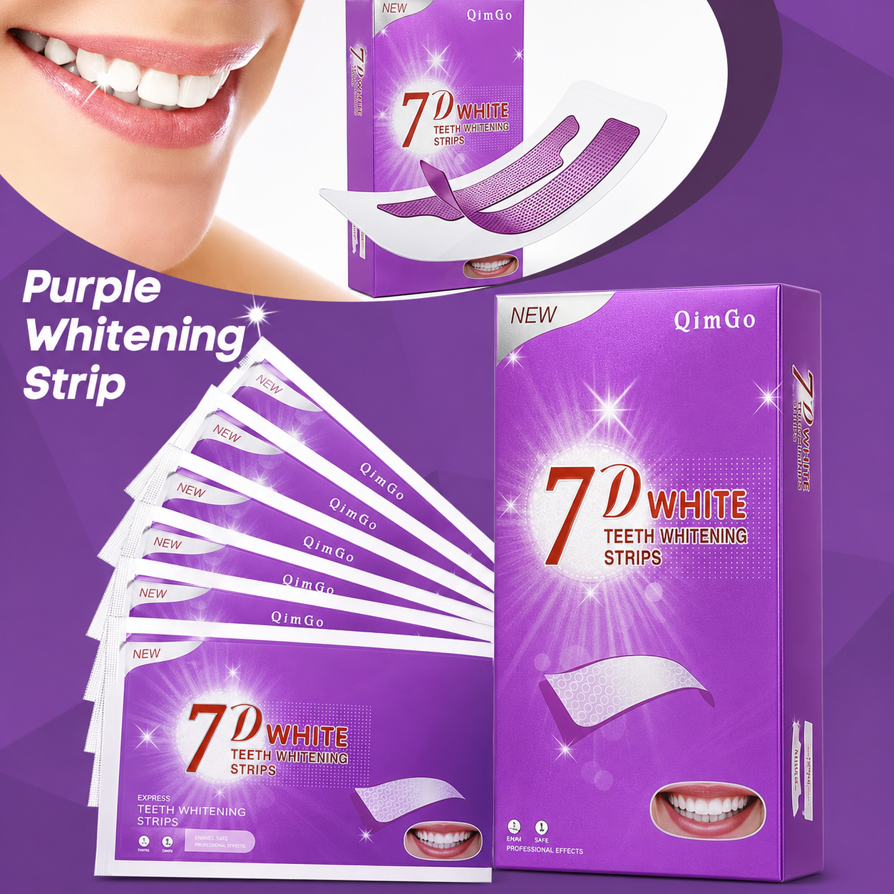 Purple Teeth Whitening Strip N - Teeth Whitening Street recension och pris