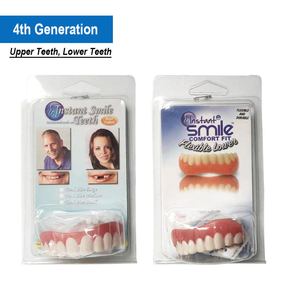 5Pcs Upper Lower Fake Tooth Ve - Teeth Whitening For Braces recension och pris