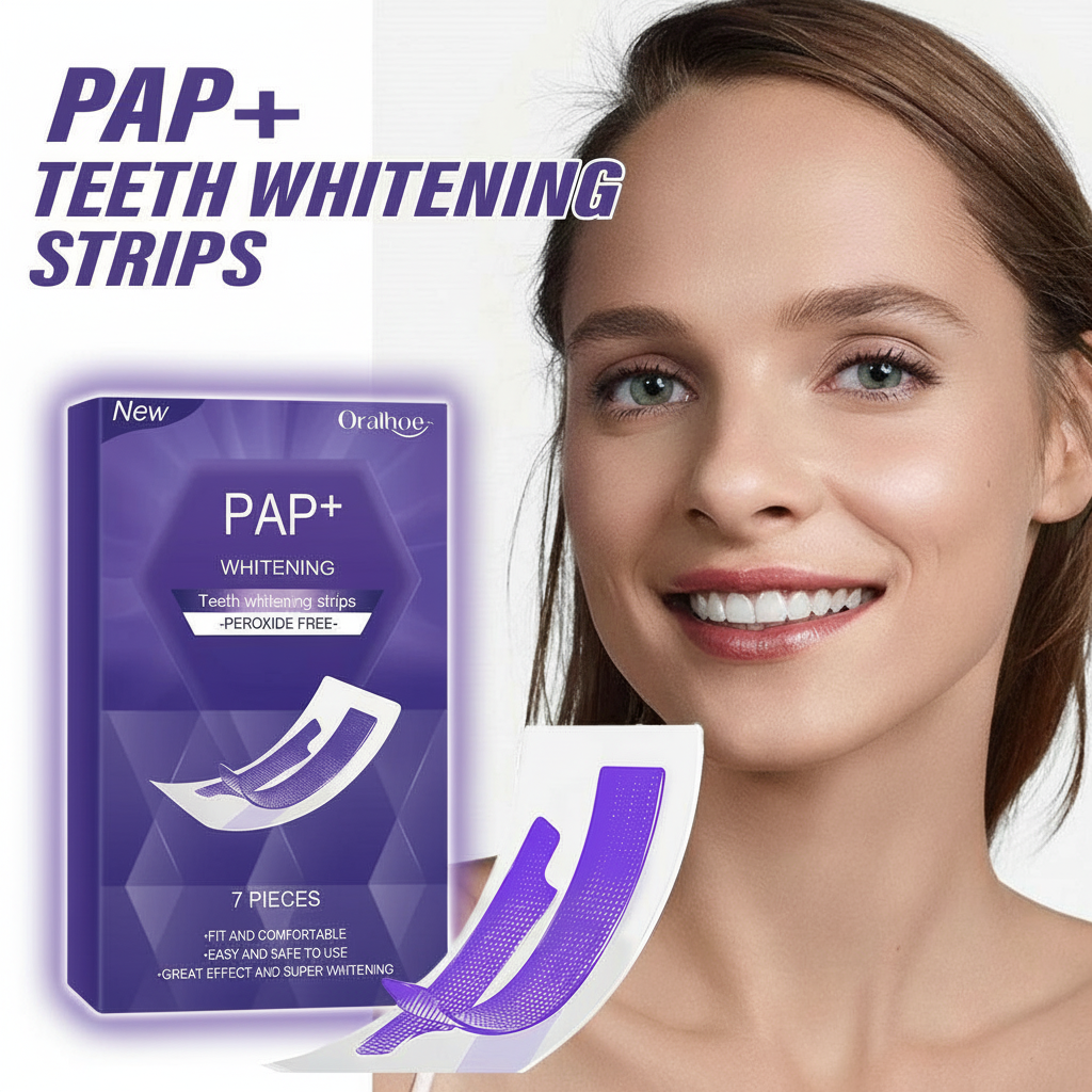 Purple Teeth Whitening Strips  - Teeth Whitening Street recension och pris