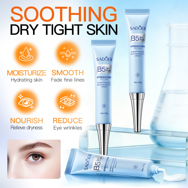 SADOER Vitamin B5 Eye Cream An - Charcoal Whitening Paste recension och pris