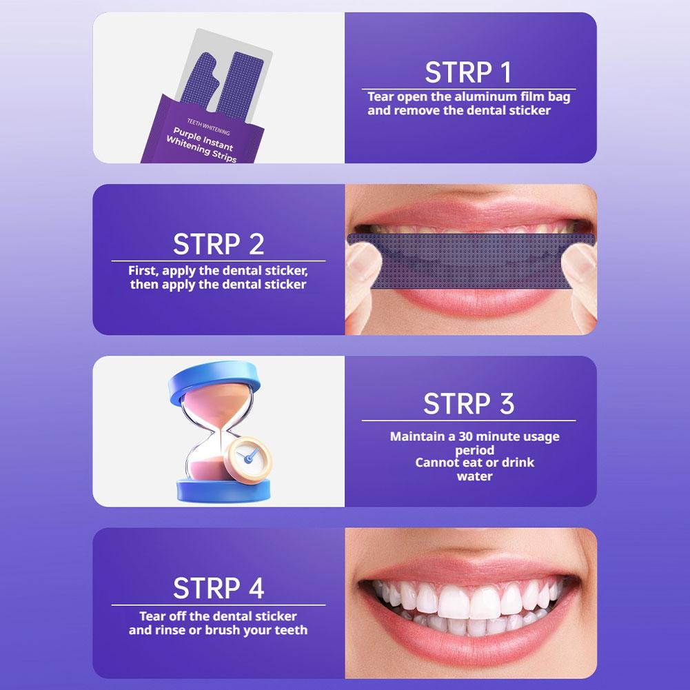 V34 Teeth Whitening Strips - E - Teeth Whitening Street recension och pris