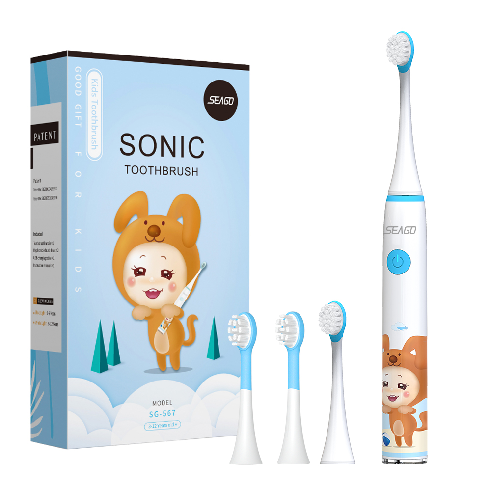 Seago SG-567 Kids Electric Too - Electric Toothbrush Sonic recension och pris