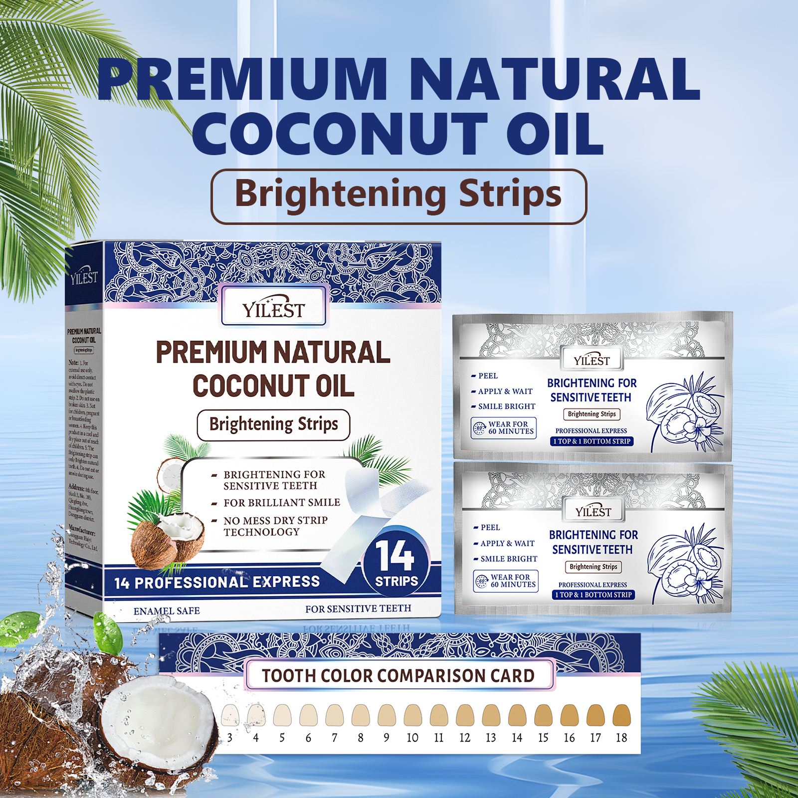 Teeth Whitening Strips 14pcs C - Teeth Whitening Street recension och pris